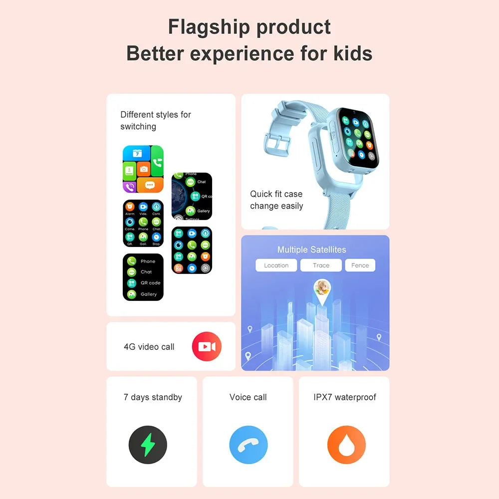 Kids Safety Smartwatch
