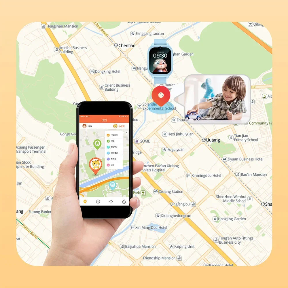 Kids Safety Smartwatch